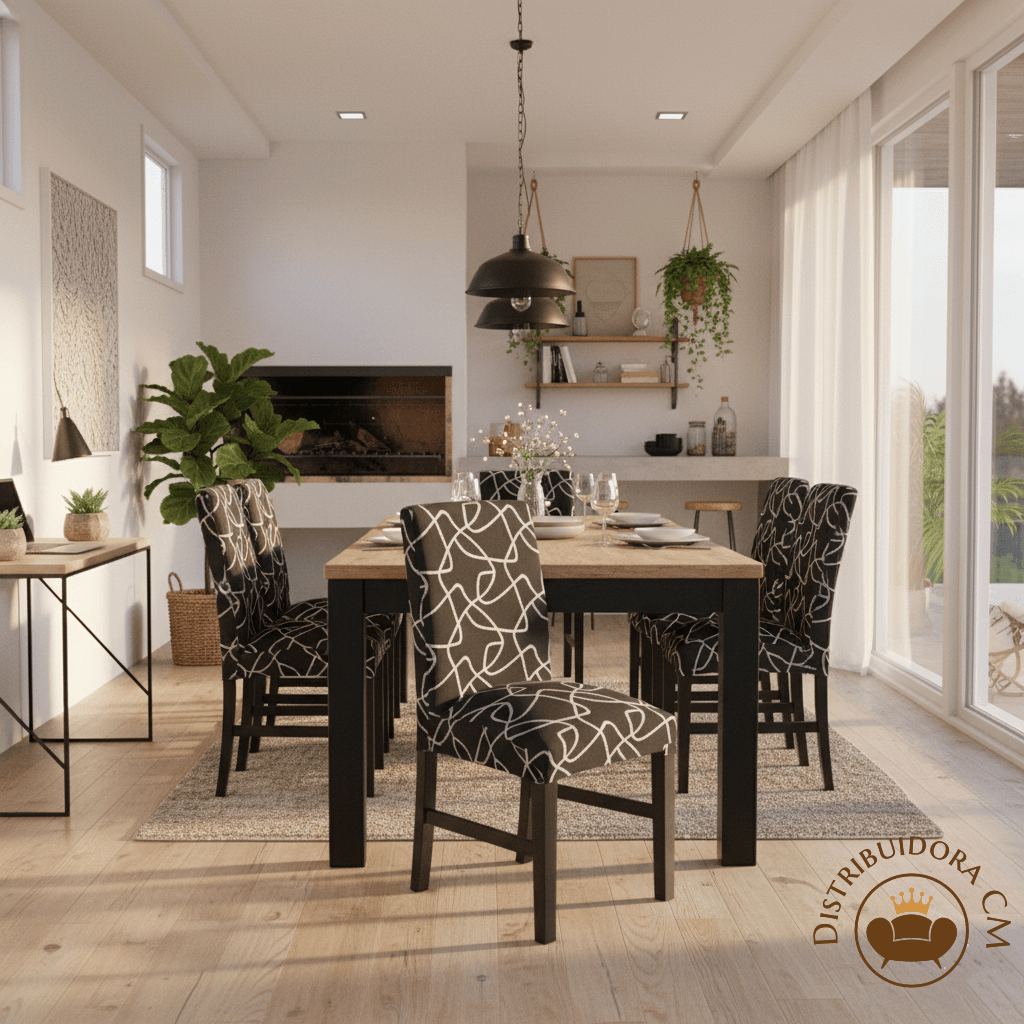 Silla vestida firulete