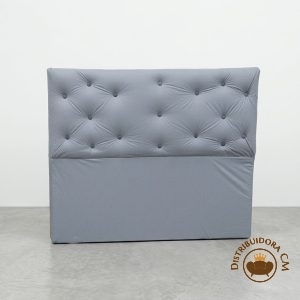 Respaldo ecocuero gris
