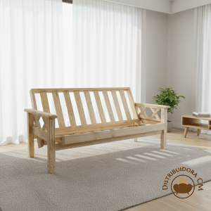 Futon cruz 3 cuerpos